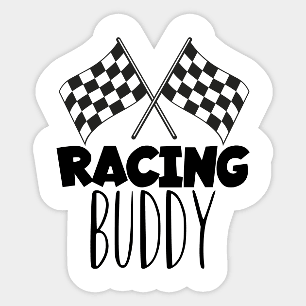 Racing buddy Sticker by maxcode